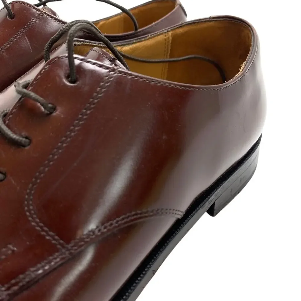 COLE HAAN Brown Genuine Leather Oxford Dress Shoes Business Office Career sz 9 D